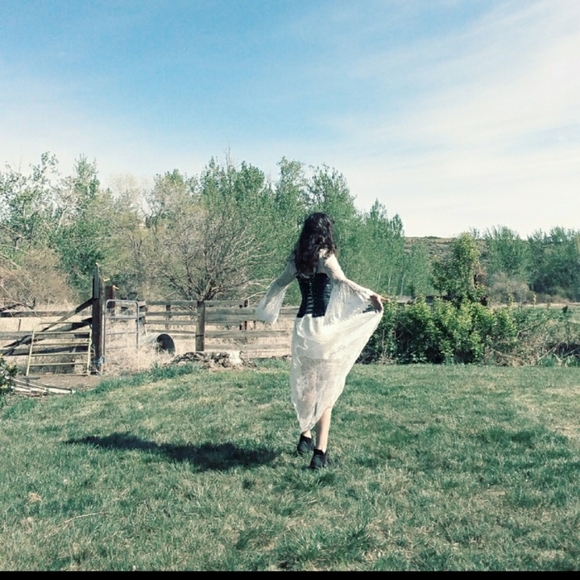 Boho gypsy lace dress..FIRM - Picture 6 of 8